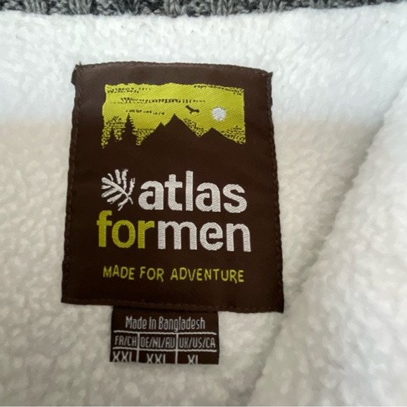 AtlasForMen Men's Sherpa-Lined Full Zip Jacket Size XXL (N1) - Picture 7 of 8